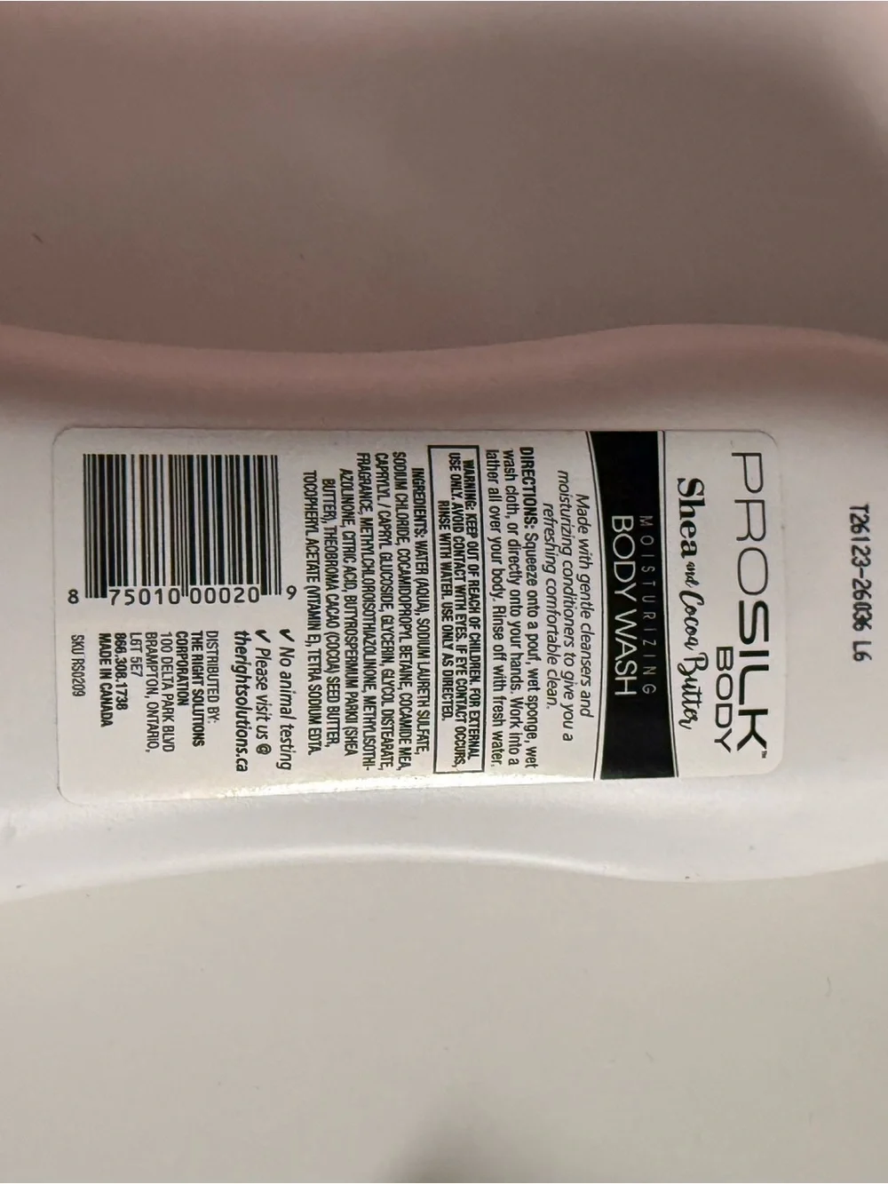 Shea and Cocoa Butter Moisturizing Body Lotion - Cream